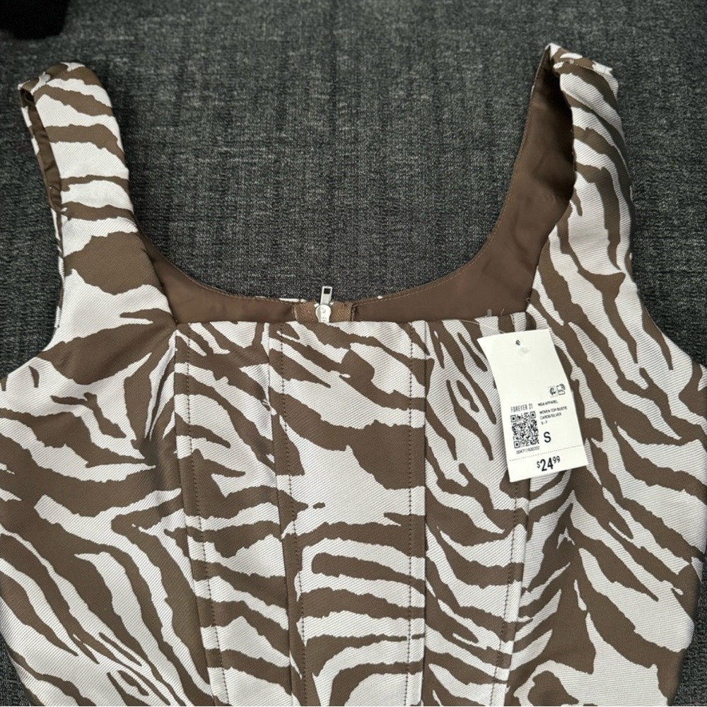 Cute print crop top from forever 21